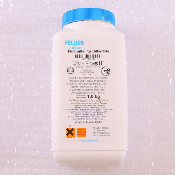 Флюс для медных и серебряных припоев Cu-Rosil 1000гр